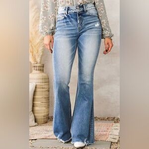 Bridge by Gly/Buckle Ultra High Rise Super Flare Jeans
